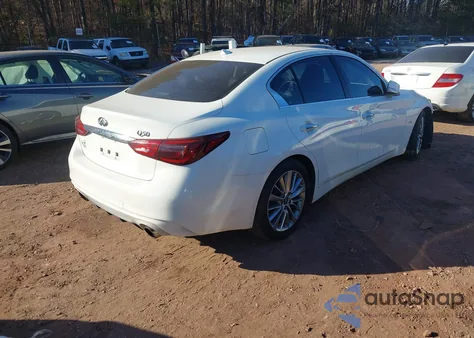 2018 Infiniti Q50 3.0T Luxe from USA, damaged, VIN JN1EV7AP7JM352520